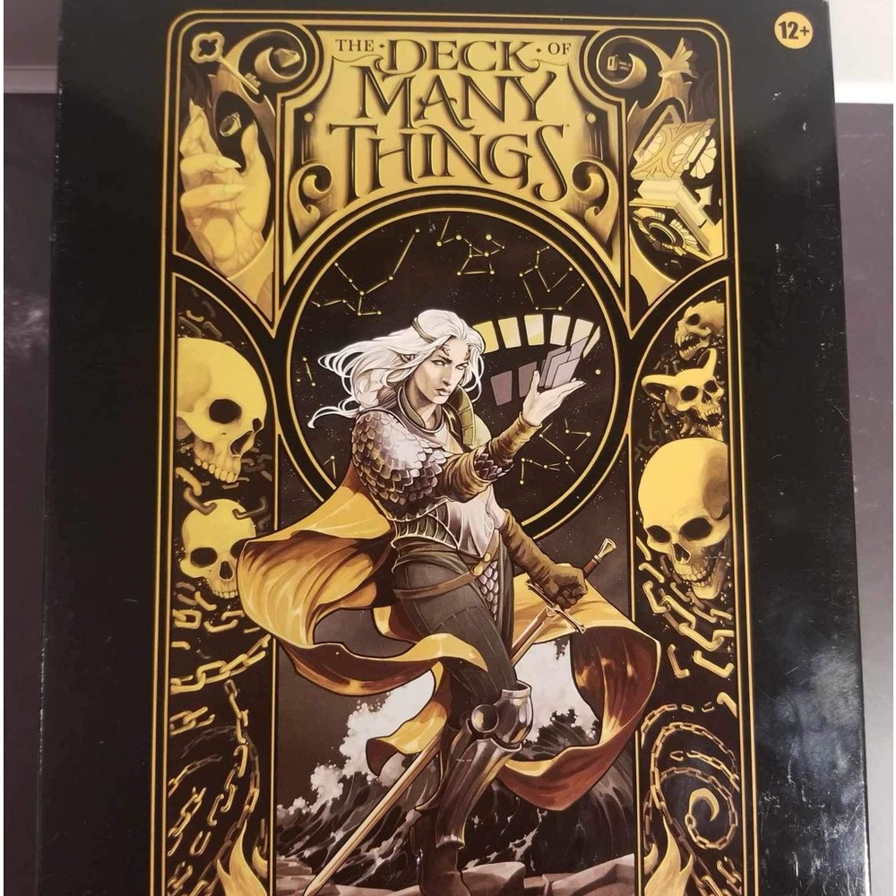 The deck of many things for dungeons and dragons